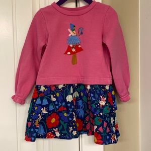 Adorable Mini Boden Fairy Dress Girls size 2-3